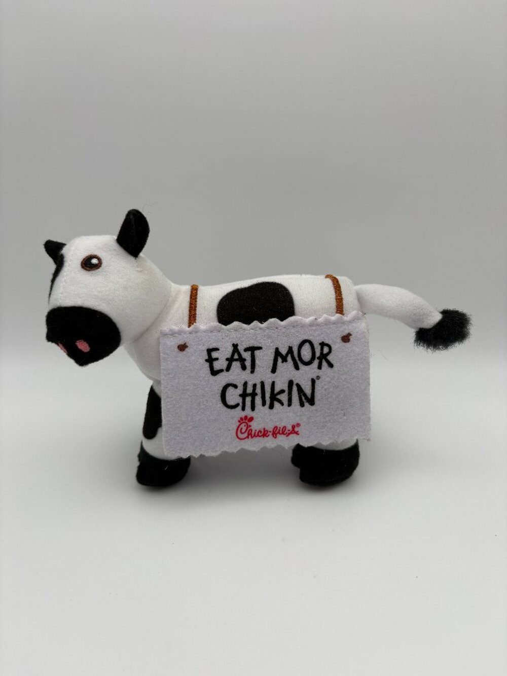 Chick-Fil-A Limited Edition Plush Cow Toy Eat Mor Chikin Stuffie (SKU: 860TO)